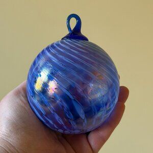 Vintage Glass Christmas Tree Ornament